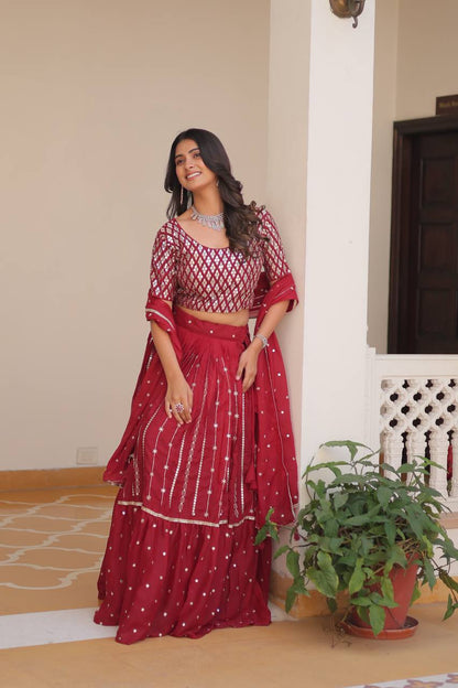Indian Festive Wear Lehenga – Georgette Collection by Rangoli